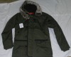 Куртка 7.26  N3B мод.039, тёплая, чёрная, длинная, *M, капюшон со съёмным мехом, КНР
