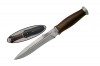 Нож нескладной НОКС Кайман 676-240123, сталь 440,матовый, микарта, нейлоновый чехол