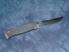 Нож Кизляр Стрикс сталь Z60, полированный, ручка эластрон, чехол пластик
