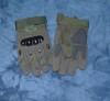 Перчатки OAKLYE тактические,олива, карбоновые защитные накладки *XL, искуственная кожа, КНР