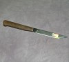 Нож Кизляр Канцлер сталь Z60, полированный, ручка кавказский орех, чехол Кожа