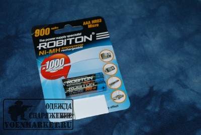  R03/AAA Robiton 900mAh 1.2V   