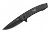 Нож складной НОКС ВДВ 322-580005, сталь AUS8, графит, ручка микарта, клипса, замок