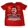 Футболка портрет Сталина, красная, размер *48 Россия