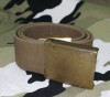 Ремень BW служебный для брюк, *100 см. латунная пряжка,материал canvas, Б/У