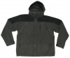 Куртка MFN Soft Shell Hign Mountain чёрно-зелёная, *L, защита от ветра и влаги,с капюшоном, Германия